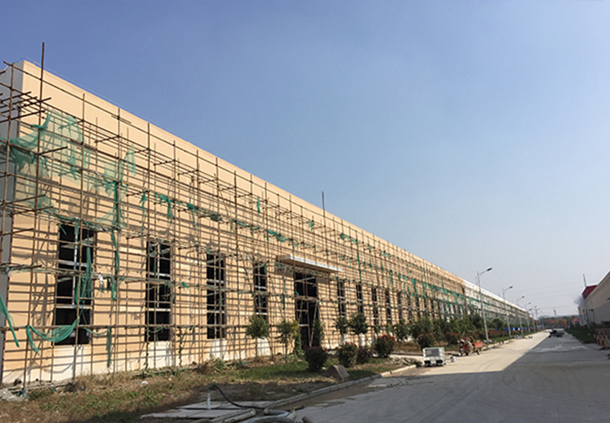 亳州海创纤维水泥板成品库房总包项目